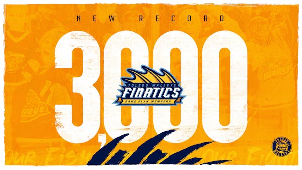 Join your 3,000 friends for all the Walleye action