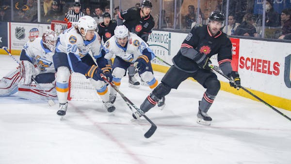 Walleye dominate in first of three games in Iowa