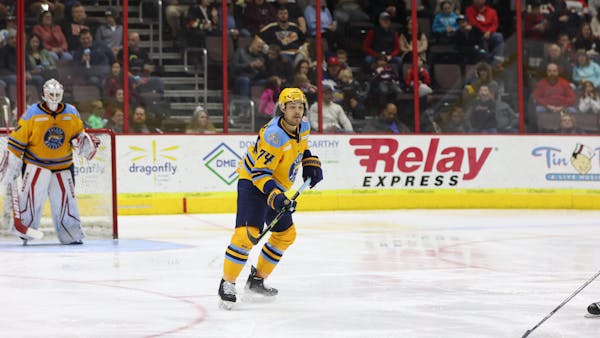 Walleye pick up a point in Cincinnati to end the year