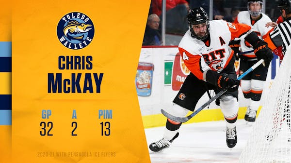 Walleye add defenseman Chris McKay