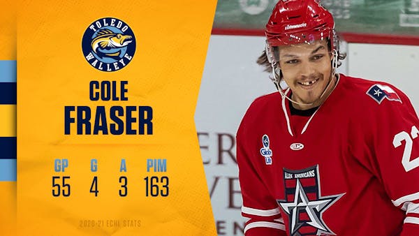 Walleye ink first player for the 2021-22 season