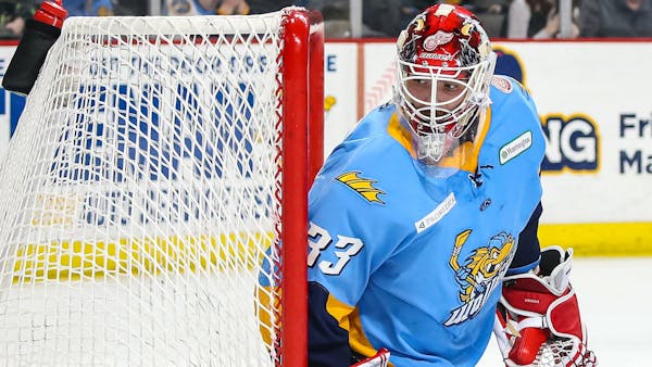 Sebastian Cossa named ECHL Goaltender of the Month