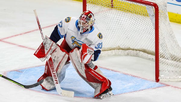 Sebastian Cossa named ECHL Goaltender of the Week