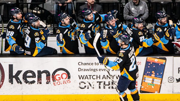 Keenan records second pro hat trick in 14th straight Walleye win