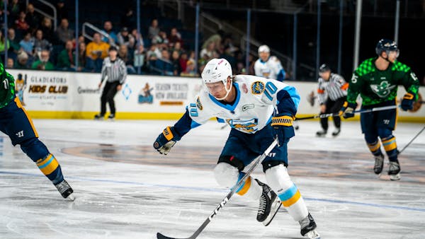 Sawchuk stays hot as Walleye slay Gladiators