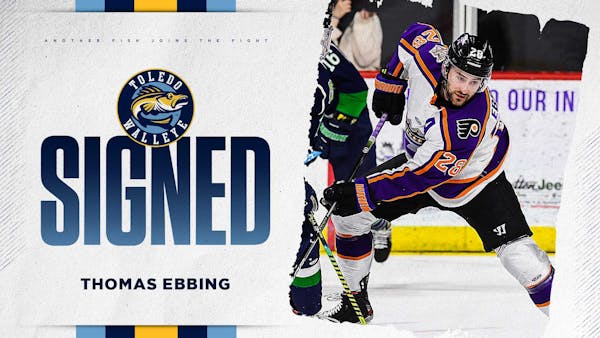 Walleye add offensive piece in Thomas Ebbing