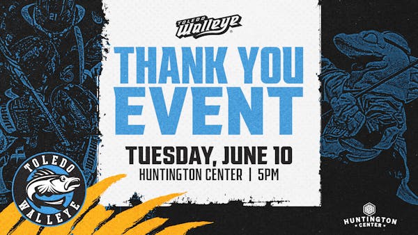 Thank you, fans! Join us for our End of Season Event on Tuesday, June 10