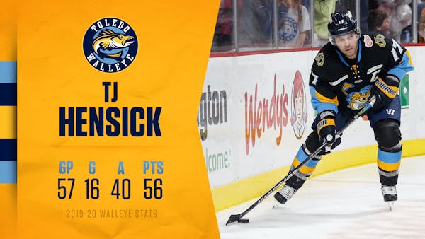 Veteran forward TJ Hensick returns for third season