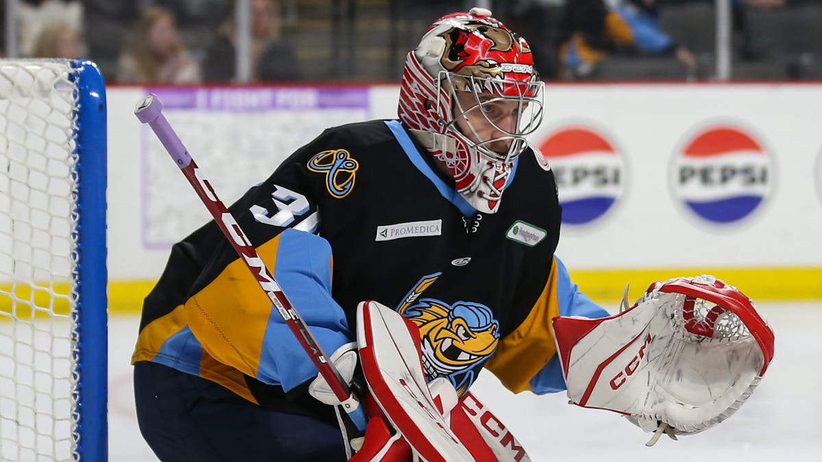 Jan Bednar nets ECHL Goaltender of the Month honors for March