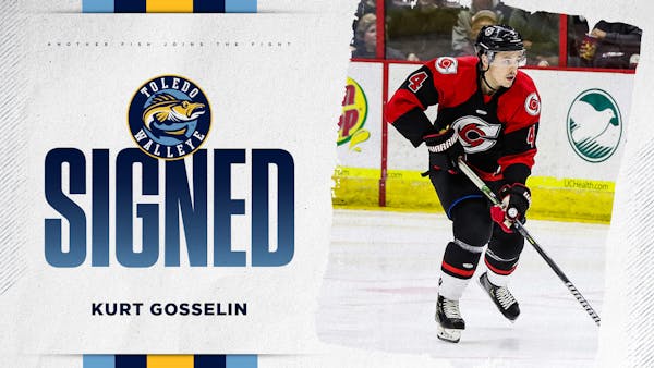 Walleye add defenseman Kurt Gosselin