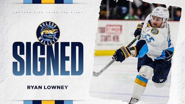 Walleye bring back defenseman Ryan Lowney