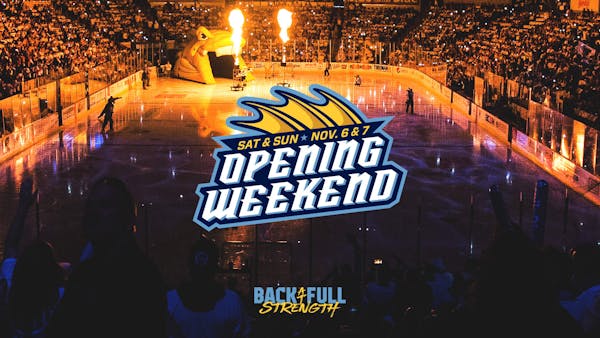 Back At Full Strength: Opening Weekend set for Nov. 6 & 7