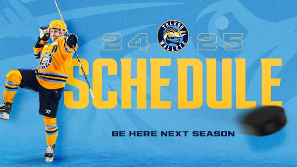 Walleye announce 2024-25 schedule