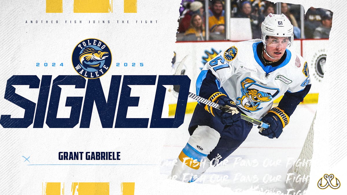 Defenseman Grant Gabriele re-signs with the Fish for 2024-25