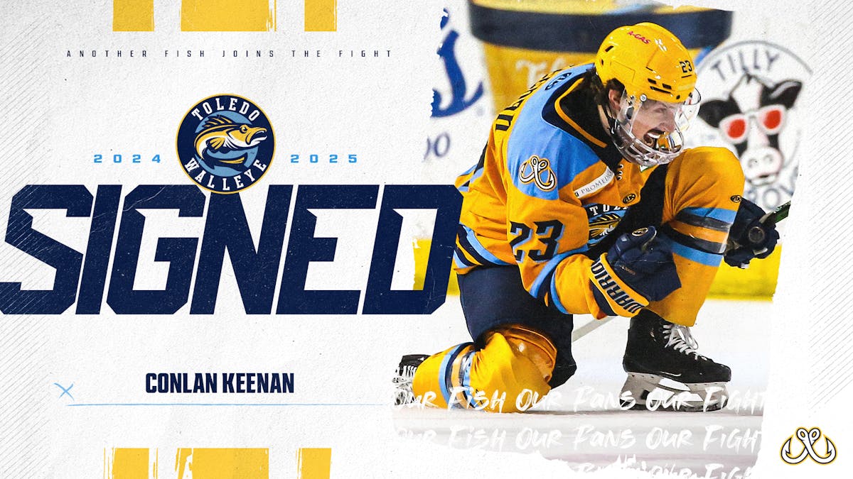 Forward Conlan Keenan returns for fourth straight season