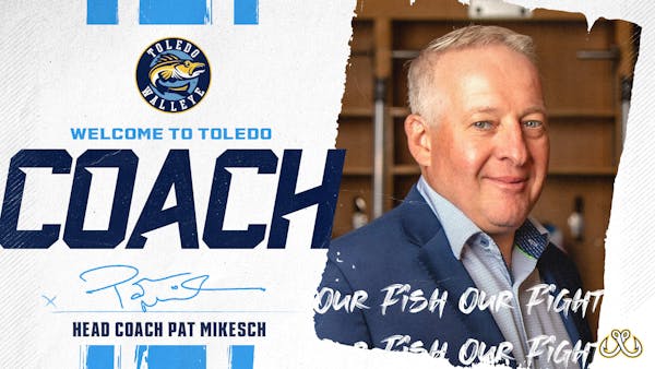 Walleye name Pat Mikesch as fourth head coach in franchise history