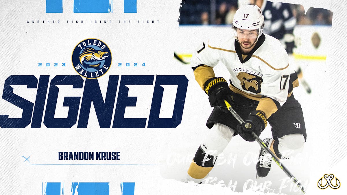 Former Falcon Brandon Kruse joins the Walleye ranks