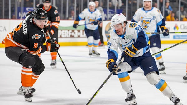 Sturtz posts late back-to-back goals to give Toledo a point in overtime loss