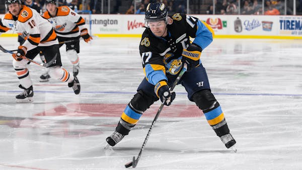Dickinson’s goal lifts Walleye over Komets in overtime thriller