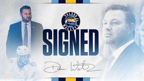 Dan Watson returns as Walleye head coach
